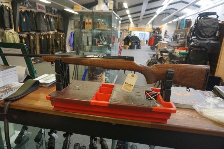 S & L klassisches Gewehr mit Kal. 6,5x55 mit Magazin und Unterteil Lauflänge 53 cm