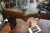 Browning rifle Cal 22-250 Strap with magazine and bottom piece Running length 58 cm