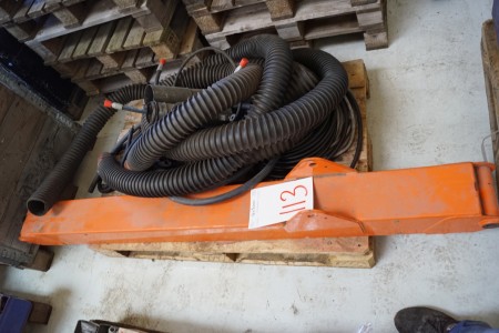 Part for lift + rubber hoses hydraulic hoses + air hoses, etc.