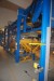 Complete construction structure over lifting tables and transport including conveyor track Everything is bolted together.