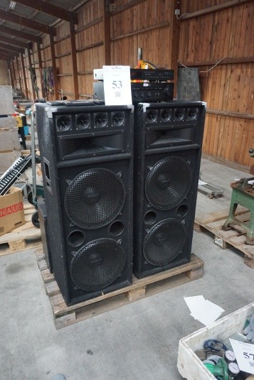 Complete set of speakers + system