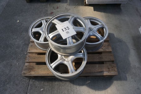 4 pcs. alloy wheels 17 "