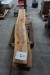 5 pieces. beams. Tree. Treated. Length of approx. 260 cm. Width approx. 34 cm. (varying size)