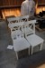 4 pcs chair home painted