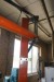 Column swing crane height 238 cm outlay 200 cm with chain hoist Tiger max 500 kg.