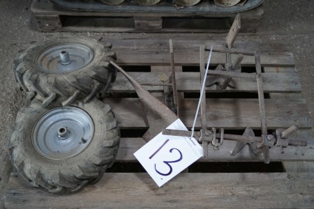 Oats + 2 wheel mark: POWER TRAC ø: 40 cm insert hole: 2 cm, fits a TEXSAS cutter