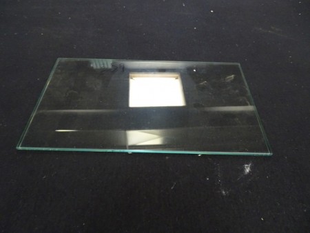 Tempered glass 350x200x5 mm 10 pcs