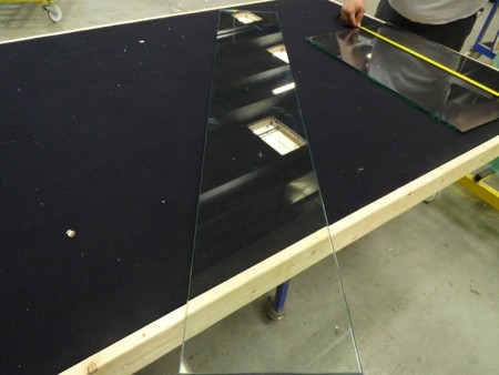 Glass Tempered 152x255x10 mm