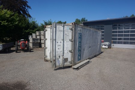Kølecontainer 20 fods.