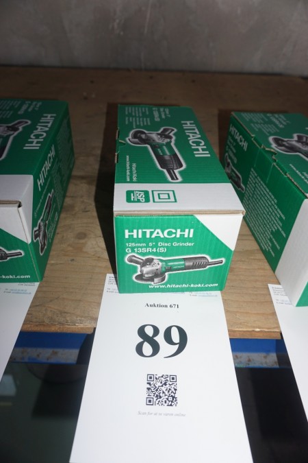 Hitachi G13R4 (4) Winkelschleifer unbenutzt.