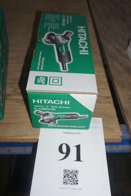 Hitachi G13R4 (4) angle grinder unused.