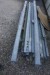 Lot fence with posts and door opening about 14 pcs 200x250 cm and 5 pcs on 360 with 1 corner