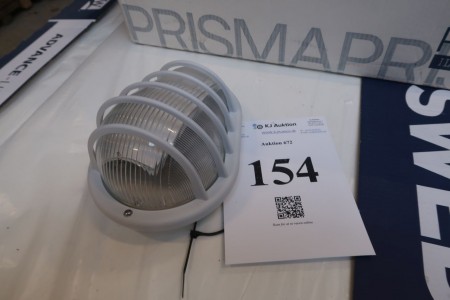 10 stk. lamper Prisma Plaf. Blob 100 Grigio Cl2/G. Lys grå