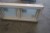 Holz / Aluminiumfenster, Anthrazit / Weiß, H50xB115,4 cm, Rahmenbreite 14,8 cm, mit festem Rahmen, 3-lagiges Mattglas. Modell Foto
