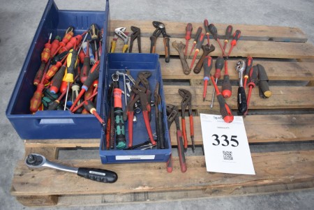 Various screwdrivers etc.