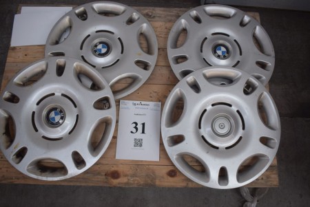 4 pcs. hubcaps