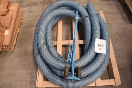 100 mm. Suction hose + cover lifts.