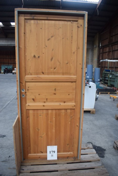 1 piece. door, h: 208.5cm, b: 68.5cm