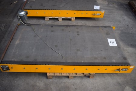 Conveyor belt l: 218cm d: 112cm
