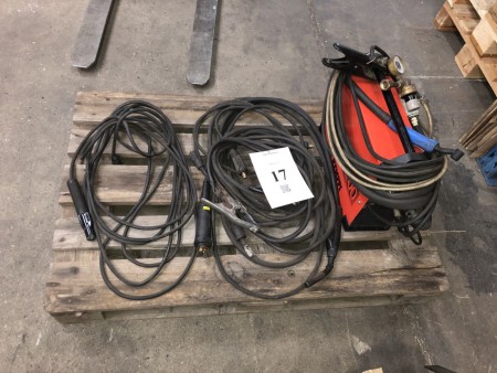 Kemppi tig welding. Master 2200 + various cables