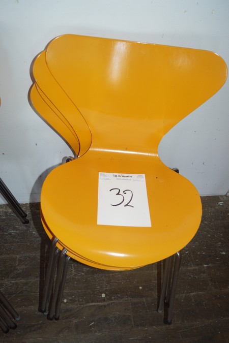 Fritz Hansen 7s Stühle 4 Stück