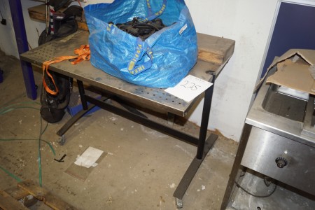 Work table on wheels 90x115x80 cm, and more