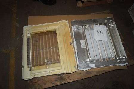 Electric insect killer with self-adhesive film