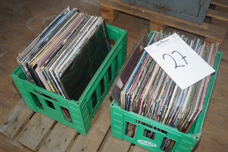 2 boxes of LPs