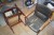 3 + chair + jacket stand. persons sofa set, well worn, and more
