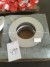 Clamp for chimney ø265mm, 2pcs. ceiling collar ø270 / 490mm, cover for roofing paper ø 300mm.