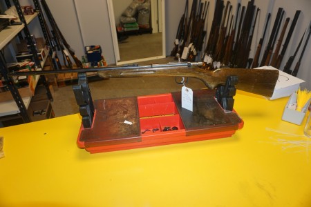 Saloon rifle AKAH 22lr gun number 156941 Running length 65 Total length 100 cm