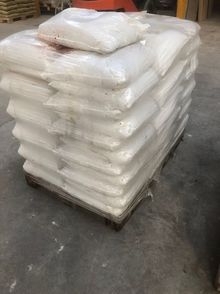 Genbrugs Tø-salt 15 kg, 66 stk. På engangs pl.