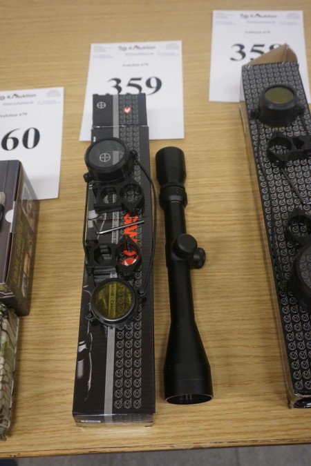 Sight binoculars GAMO 3-9x40 new and unused retail price 995, -