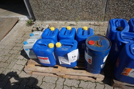 5 x 25 kg Topmatic Hero Liquid machine detergent. + 2 x 10 L Meikolon Universal cleaner. + bucket with Careclean filter cleaning.