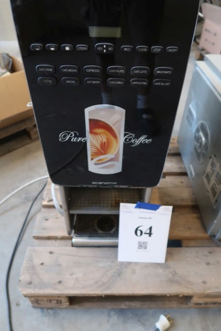 Kaffeemaschine Scanomat mit Wasserfilter