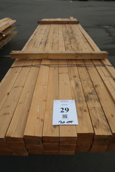 84 meters boards 38x90 mm, length 420 cm