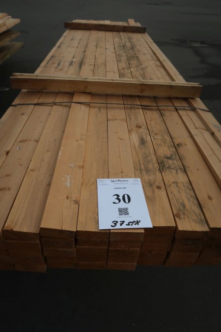 155 meters boards 38x90 mm, length 420 cm