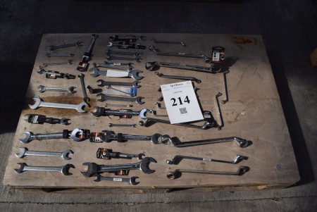 Lot of wrenches.