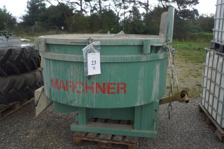Forced Mixer. For pto, type: bm170. brand: marchner.