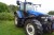 New Holland TM135, regnr: dj19181, with front lift brand: zuidberg, hours: 7791
