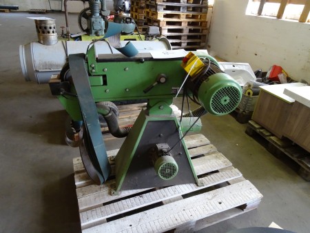 Tape grinder brand EUROTOOL S75-2000, WITH ADDITIONAL GRINDING PAPER