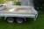 Humbaur Boogie trailer reg nr NR8397 Total 2000 kg 1675 kg