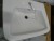 Washbasin porcelain approx. Wide 610x depth 480 mm. Used