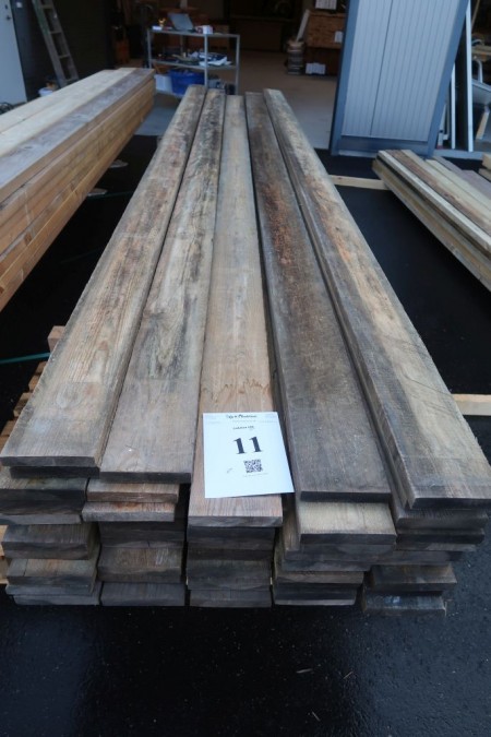225 meters boards 25x150 mm, length 450 cm