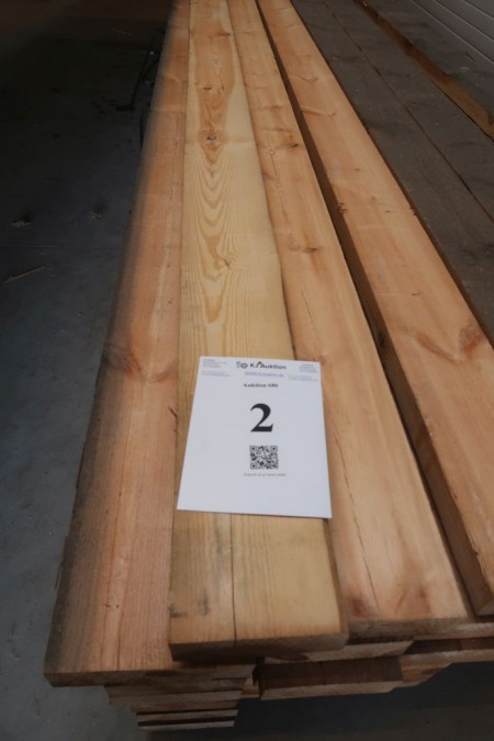 72 meters of timber 50x150 mm, length 480 cm