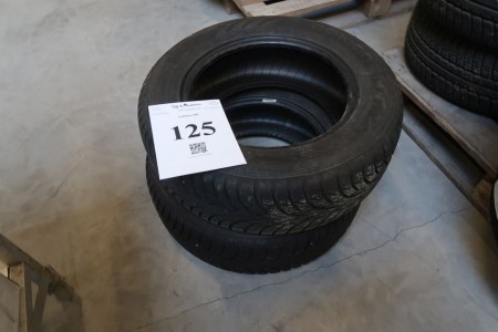 2 stk. dæk, 185/65R14 Nokian