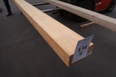 Laminated timber beam 12x24 cm, length 334 cm
