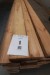 48 meters of timber 50x150 mm, length 480 cm