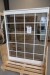 Wooden / aluminum window, white / white, W145xH191 cm, frame width 13 cm. model Photo