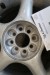 2 stk. alufælge med dæk, 175/50R15, 4x100, 4x108 mm